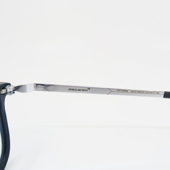 McLaren MLOP 98O03 C03 53mm Blue/Silver/Black Men's New Eyeglasses.